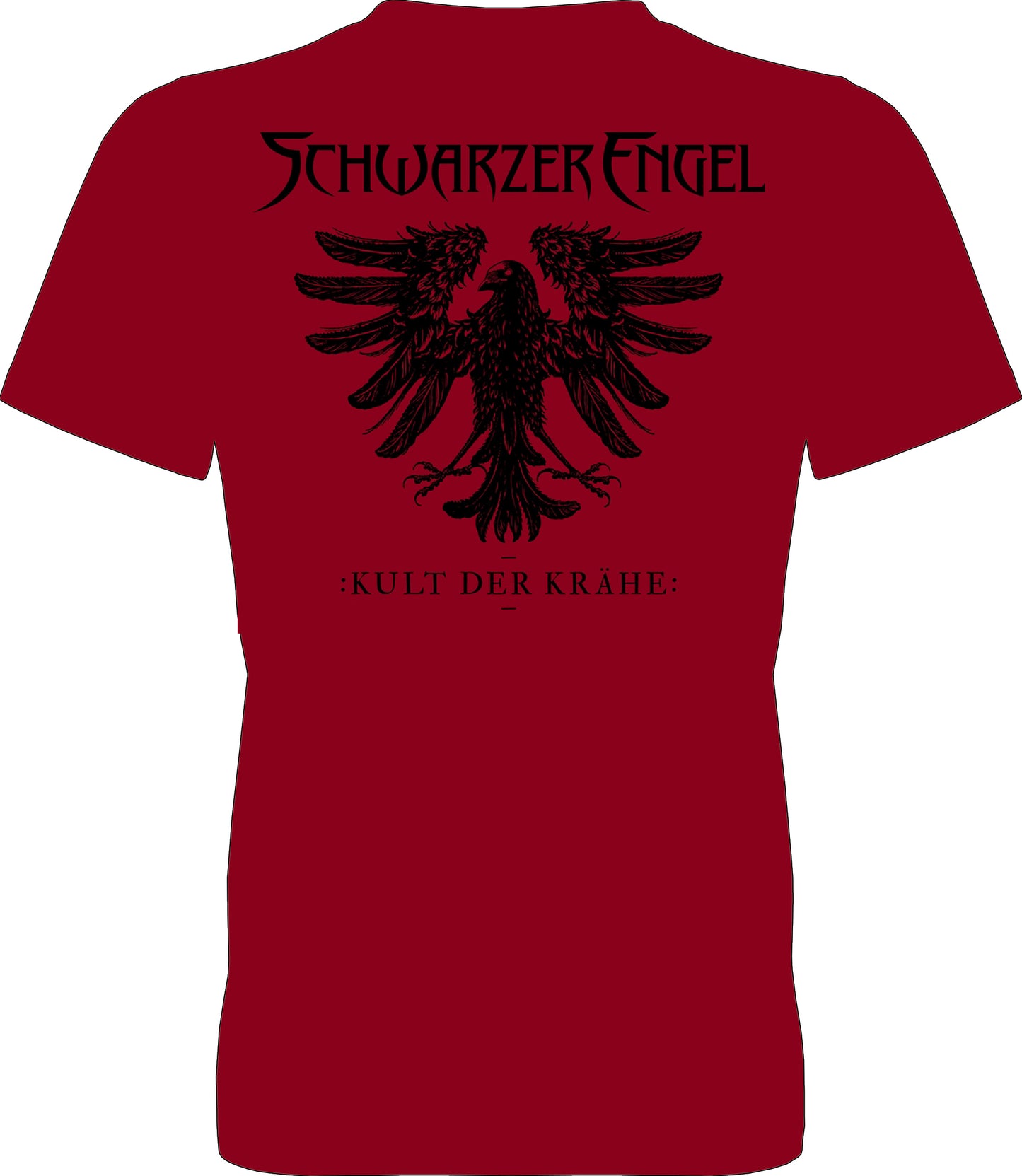 Kult der Krähe-Shirt (Rot)